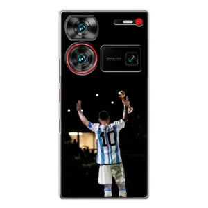 Чехлы Лео Месси Аргентина для ZTE Nubia Z60 Ultra (Лео Чемпион)
