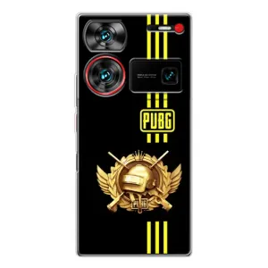 Чехол (TPU) с картинкой "Лого Пабг" на Нубия З60 Ультра (Лого PUPG)