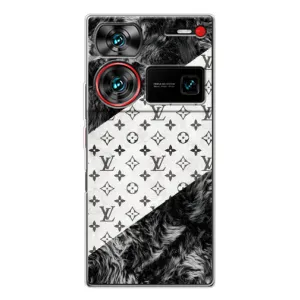Чехол Стиль Louis Vuitton на ZTE Nubia Z60 Ultra (LV на белом)