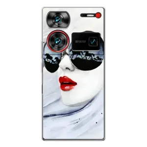 Чехол с картинкой Модные Девчонки ZTE Nubia Z60 Ultra (Любительница коней)