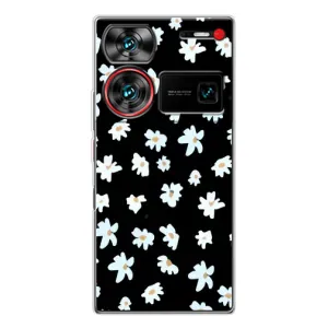 Чехол с ромашками на ZTE Nubia Z60 Ultra (Маленькие ромашки)