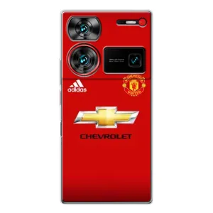 Силиконовые Чехлы принт Футбол на ZTE Nubia Z60 Ultra (Man United)