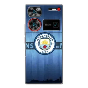 Силиконовые Чехлы принт Футбол на ZTE Nubia Z60 Ultra (ManCity)