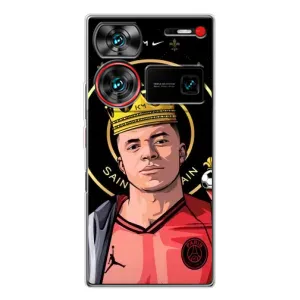 Чохол (TPU) з Футболістом на ZTE Nubia Z60 Ultra (Mbappe King)