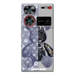 Силиконовый чехол для ZTE Nubia Z60 Ultra (Медведь Louis Vuitton)