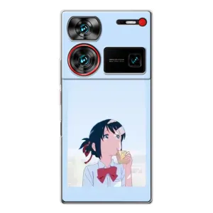 Чехол с персонажами АНИМЕ на ZTE Nubia Z60 Ultra (Мицуха)