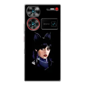 Чехлы с принтом Уэнсдей на ZTE Nubia Z60 Ultra (Милая Уэнсдей)