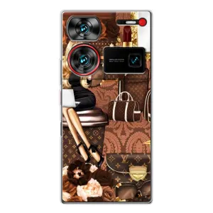 Чехол Стиль Louis Vuitton на ZTE Nubia Z60 Ultra (Мода Луи Виттон)