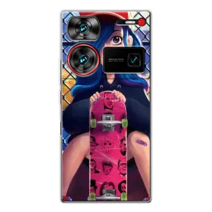 Чехол с картинкой Модные Девчонки ZTE Nubia Z60 Ultra (Модная девушка)
