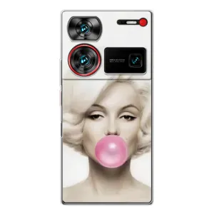 Чехол Стильные девушки на ZTE Nubia Z60 Ultra (Монро)