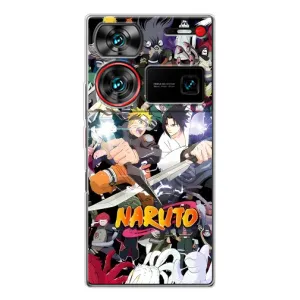 Купить Чехлы на телефон с принтом Anime для ZTE Nubia Z60 Ultra (Наруто постер)