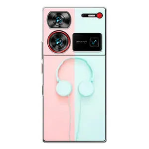 Дівчачий Чохол для ZTE Nubia Z60 Ultra (Навушники)