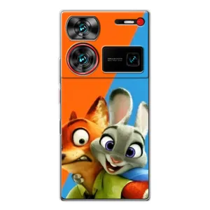 Чехлы ЗВЕРОПОЛИС для ZTE Nubia Z60 Ultra (Ник и Хопс)