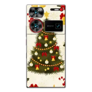 Чохол новорічна ялинка на ZTE Nubia Z60 Ultra (Новорічний принт)