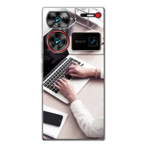 Силиконовый бампер (Работники) на ZTE Nubia Z60 Ultra (Офисный работник)