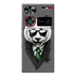 Чехлы с Пандами на ZTE Nubia Z60 Ultra (Панда в очках)