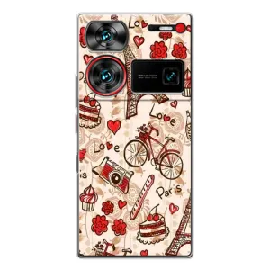 Чехол с Эйфелевой башней на ZTE Nubia Z60 Ultra (Париж мечта)
