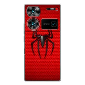 Чехол Супергерой Человека Паука на ZTE Nubia Z60 Ultra (Паук марвел)