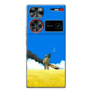 Чехлы на военную тематику для ZTE Nubia Z60 Ultra (Попадание)