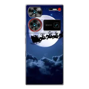 Чохол Санта Клаус для ZTE Nubia Z60 Ultra (Санта - місяць)