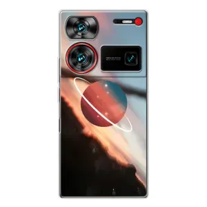 Чехол (ТПУ) с планетами на ZTE Nubia Z60 Ultra (Сатурн)