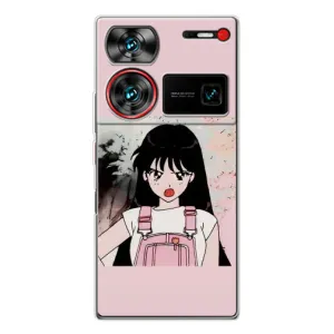 Чехол с персонажами АНИМЕ на ZTE Nubia Z60 Ultra (Сейлор Марс)