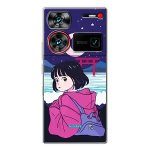 Чехол с персонажами АНИМЕ на ZTE Nubia Z60 Ultra (Синобу Миякэ)