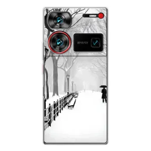 Чехлы на Новый Год ZTE Nubia Z60 Ultra (Снегом замело)