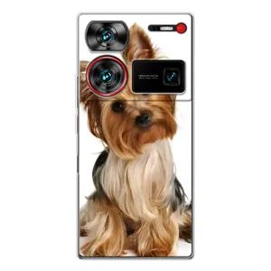 Чехол (ТПУ) Милые собачки для ZTE Nubia Z60 Ultra (Собака Терьер)