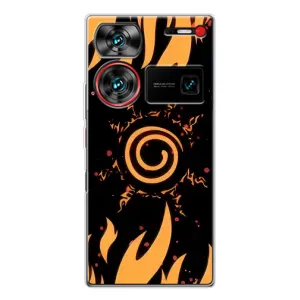 Купить Чехлы на телефон с принтом Anime для ZTE Nubia Z60 Ultra (Солнце Наруто)