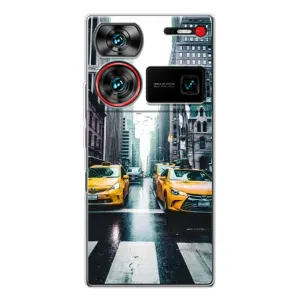 Силиконовый бампер (Работники) на ZTE Nubia Z60 Ultra (Такси)