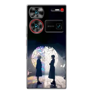 Чехлы с принтом Уэнсдей на ZTE Nubia Z60 Ultra (Уэнсдей и Энди)