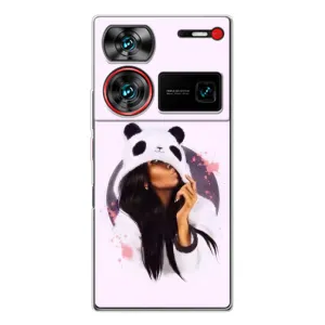 Чехол Стильные девушки на ZTE Nubia Z60 Ultra (В пижаме)