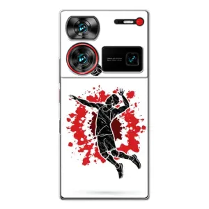 Чехлы с принтом Спортивная тематика для ZTE Nubia Z60 Ultra (Волейболист)
