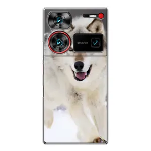 Чехол с Волком на ZTE Nubia Z60 Ultra (Волк на снегу)