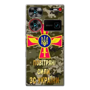 Чехлы на военную тематику для ZTE Nubia Z60 Ultra (ВС ЗСУ)