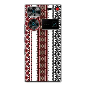 Силиконовый Чехол на ZTE Nubia Z60 Ultra с картинкой Вышиванки (Вышиваночки)