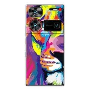 Чехол с картинкой на ZTE Nubia Z60 Ultra (Яркий Лев)