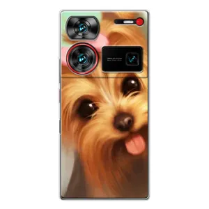 Чехол (ТПУ) Милые собачки для ZTE Nubia Z60 Ultra (Йоршенский терьер)