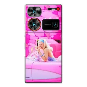 Силиконовый Чехол Барби Фильм на ZTE Nubia Z60 Ultra (Зставка)