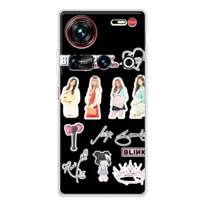 Чехлы с картинкой для ZTE Nubia Z70 Ultra (Арт блэкпинг)