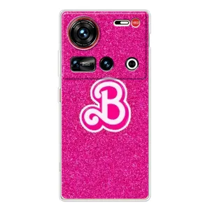 Силиконовый Чехол Барби Фильм на ZTE Nubia Z70 Ultra (B-barbie)