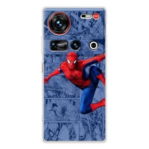 Силиконовый Чехол для ZTE Nubia Z70 Ultra (Человек Паук)