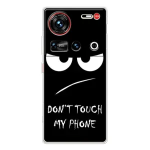 Чехол с прикольным текстом на ZTE Nubia Z70 Ultra (Dont)
