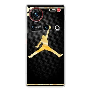 Силиконовый Чехол Nike Air Jordan на ЗТЕ Нюбия Z70 ультра (Джордан 23)