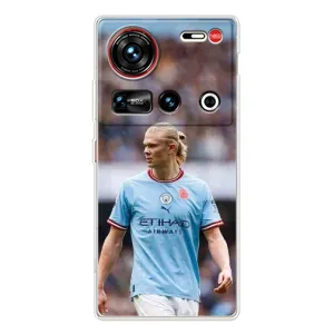 Чехлы с принтом для ZTE Nubia Z70 Ultra Футболист (Эрлинг Холанд)