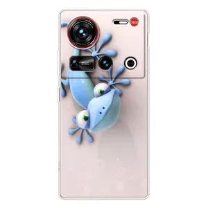 Чехлы с изображением разных животных для ZTE Nubia Z70 Ultra (Геккон)