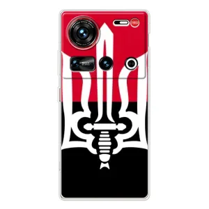 Чехлы УПА (Красно-Чёрный) на ZTE Nubia Z70 Ultra (Герб Украины)