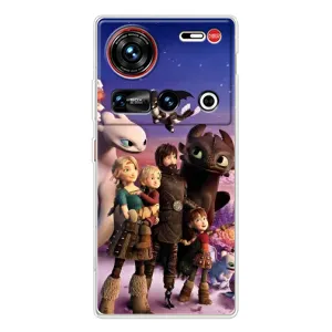 Чехол дракон Беззубик для ZTE Nubia Z70 Ultra (Герои дракона)