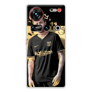 Силиконовый Чехол ZTE Nubia Z70 Ultra (Gold Neymar)